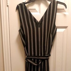 New DKNY Striped jumpsuit.